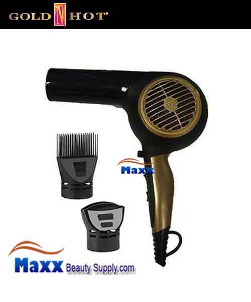 Gold N Hot #GH2260 1875W Ergonomic Pistol Hair Dryer